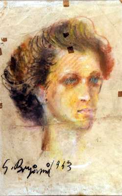 Self portrait - Borgianni Guido